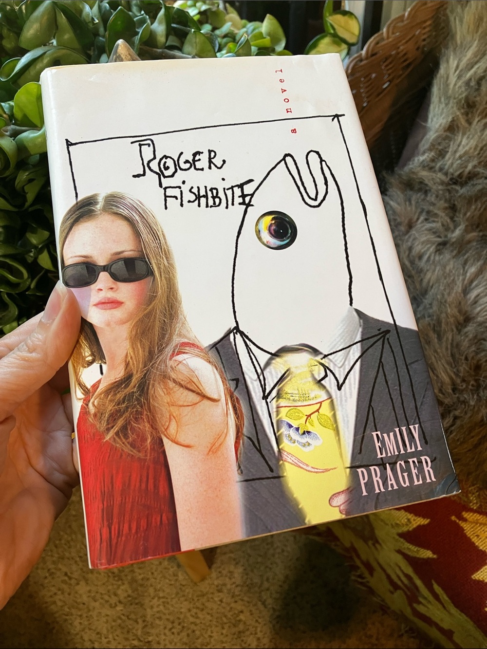 Emily Prager 'Roger Fishbite' Paperback Book - Alexis Bledel Cover